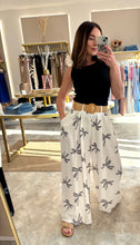 Load image into Gallery viewer, PALM TREE WIDE LEG TROUSERS