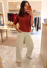 Load image into Gallery viewer, RUST SHORT SLEEVE KNIT