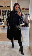 Load image into Gallery viewer, TEXTURED STITCH DETAIL COAT