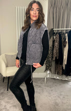 Load image into Gallery viewer, LEATHER LOOK LEOPARD LEGGINGS