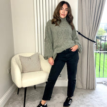 Load image into Gallery viewer, SAGE OVERSIZED TEDDY KNIT