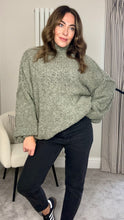 Load image into Gallery viewer, SAGE OVERSIZED TEDDY KNIT