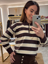 Load image into Gallery viewer, STRIPED RUGBY KNIT