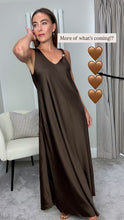 Load image into Gallery viewer, THE ESPRESSO SATIN MAXI