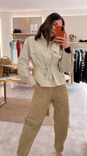 Load image into Gallery viewer, STONE DRAWSTRING UTILITY JACKET