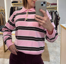 Load image into Gallery viewer, STRIPED RUGBY KNIT