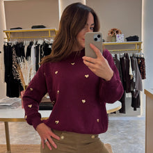 Load image into Gallery viewer, THE HEART STUD KNIT
