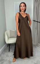 Load image into Gallery viewer, THE ESPRESSO SATIN MAXI