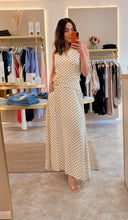 Load image into Gallery viewer, HALTER NECK POLKA DOT MIDAXI DRESS