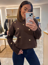 Load image into Gallery viewer, THE HEART STUD KNIT