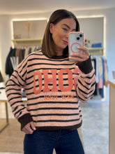 Load image into Gallery viewer, STRIPE SOHO KNIT JUMPER