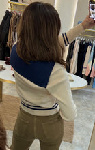 Load image into Gallery viewer, SAILOR COLLAR BUTTON KNIT