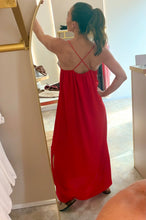 Load image into Gallery viewer, RED CAMI DRESS