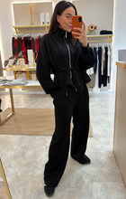 Load image into Gallery viewer, ZIP UP TRACKSUIT - black