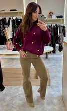 Load image into Gallery viewer, THE HEART STUD KNIT