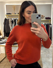 Load image into Gallery viewer, BURNT ORANGE SOFT TOUCH KNIT JUMPER