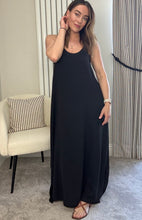 Load image into Gallery viewer, BLACK CAMI DRESS