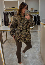 Load image into Gallery viewer, LEOPARD BUTTON FRONT SHACKET