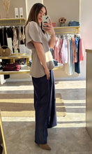 Load image into Gallery viewer, SCULPTED SPLIT SLEEVE ASYMMETRIC SCUBA TOP