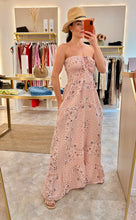 Load image into Gallery viewer, PINK PAISLEY CHEESECLOTH MAXI DRESS