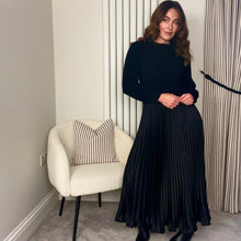 Load image into Gallery viewer, PLEATED SKIRT JUMPER DRESS