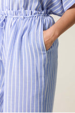 Load image into Gallery viewer, PAPERBAG WAIST PINSTRIPED TROUSER