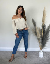 Load image into Gallery viewer, STONE OFF THE SHOULDER BLOUSE