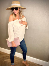 Load image into Gallery viewer, STONE OFF THE SHOULDER BLOUSE