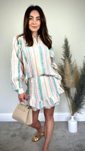Load image into Gallery viewer, BLUE/PINK SHORT/SHIRT SET