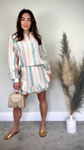 Load image into Gallery viewer, BLUE/PINK SHORT/SHIRT SET