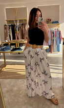 Load image into Gallery viewer, PALM TREE WIDE LEG TROUSERS
