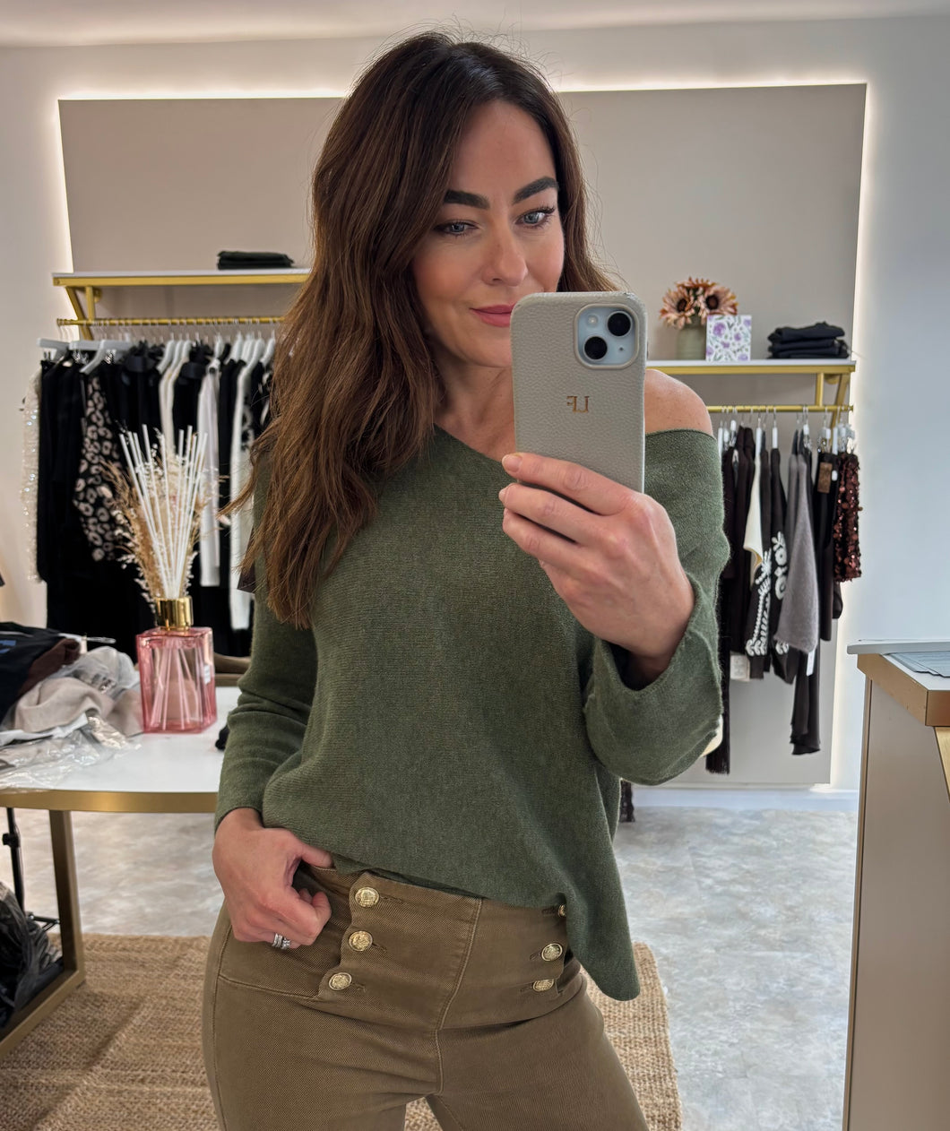 FINE KNIT SLOUCH JUMPER