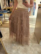 Load image into Gallery viewer, DUSKY PINK TULLE MAXI SKIRT
