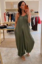 Load image into Gallery viewer, BALLOON STYLE SUMMER JUMPSUIT - khaki
