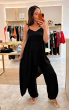 Load image into Gallery viewer, SORRENTO ASYMMETRIC CO-ORD | BLACK
