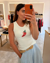 Load image into Gallery viewer, CHILLI PEPPER BEADED VEST
