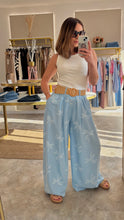 Load image into Gallery viewer, PALM TREE WIDE LEG TROUSERS
