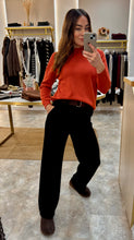 Load image into Gallery viewer, BURNT ORANGE  SOFT TOUCH KNIT JUMPER
