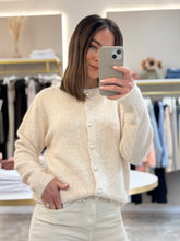 Load image into Gallery viewer, PEARL BUTTON CARDIGAN
