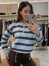 Load image into Gallery viewer, STRIPED RUGBY KNIT
