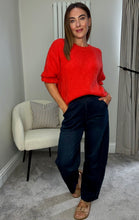 Load image into Gallery viewer, FRILL SLEEVE KNIT
