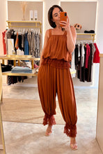 Load image into Gallery viewer, RUST LACE TRIM BLOOMER COORD

