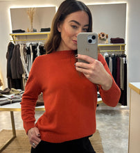 Load image into Gallery viewer, BURNT ORANGE  SOFT TOUCH KNIT JUMPER
