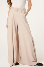 Load image into Gallery viewer, BELTED PALAZZO TROUSERS
