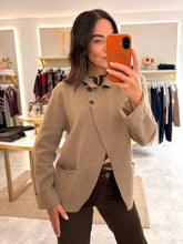 Load image into Gallery viewer, MOCHA KNIT CARDIGAN JACKET
