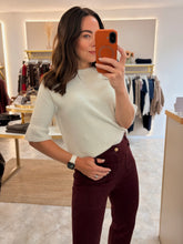 Load image into Gallery viewer, ELBOW LENGTH FRILL SLEEVE KNIT - cream
