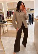 Load image into Gallery viewer, MOCHA KNIT CARDIGAN JACKET
