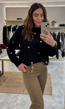 Load image into Gallery viewer, THE HEART STUD KNIT
