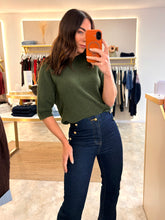 Load image into Gallery viewer, KHAKI SHORT SLEEVE KNIT
