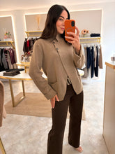 Load image into Gallery viewer, MOCHA KNIT CARDIGAN JACKET
